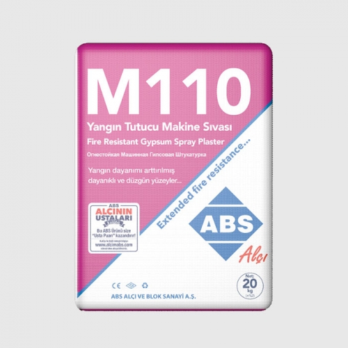 M110 Fire Resistant Gypsum Spray Plaster