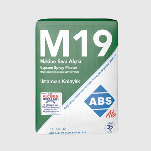 M19 Gypsum Spray Plaster 