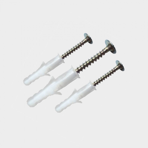 Plastic Dowel And Steel Screw 8mm